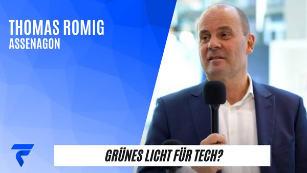 Video-Interview: Mischfonds-Manager Thomas Romig sieht grünes Licht für Tech-Aktien